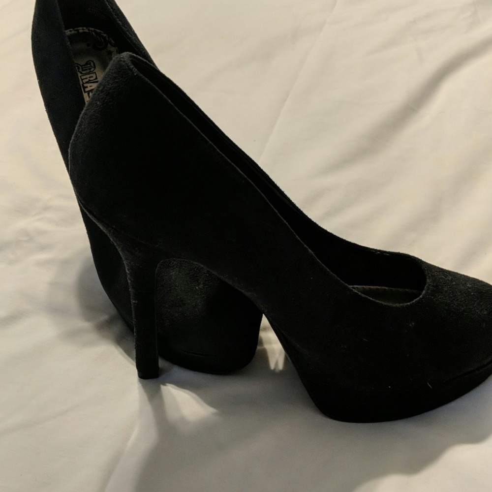 Black 6inch heels